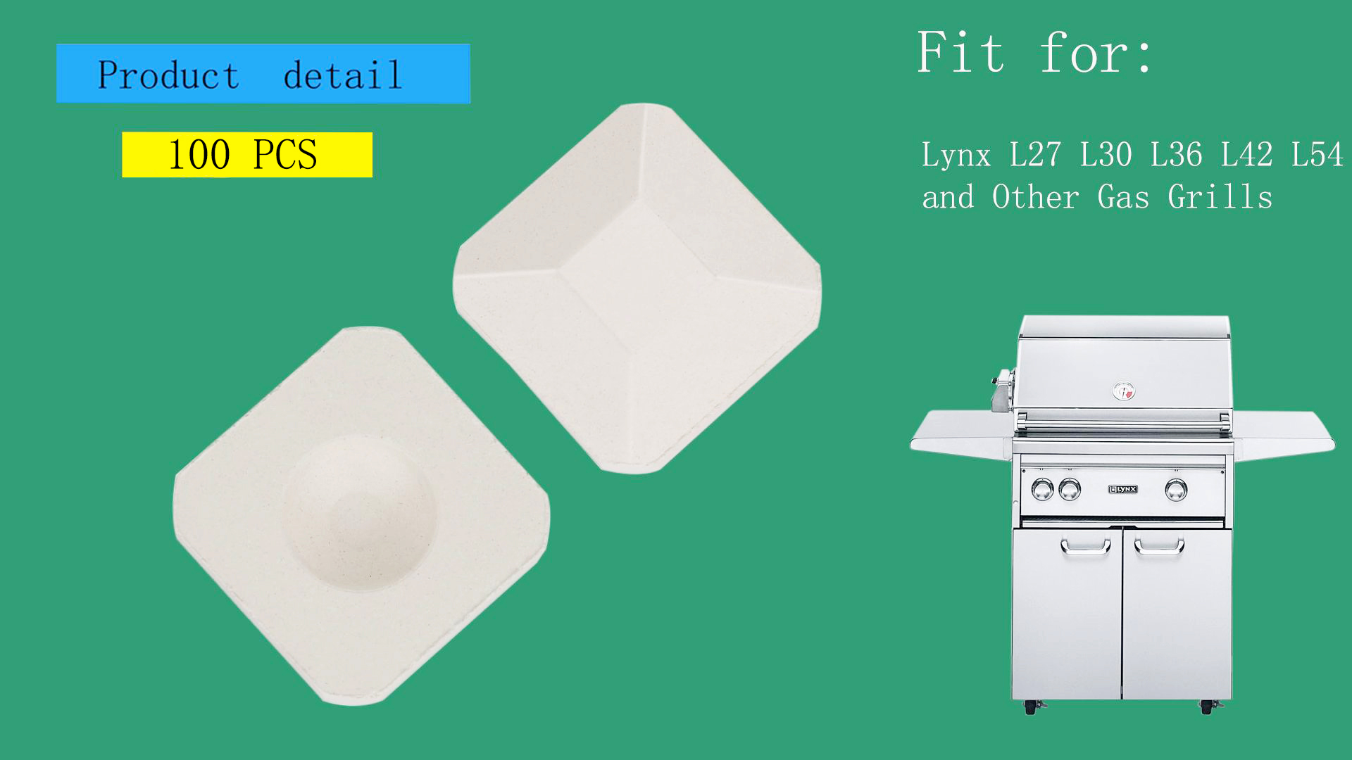 Amazon.com : Leship Ceramic Briquettes Replacement for Lynx L27