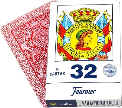 Fournier- Deck of Cards, Blue/Red F20993