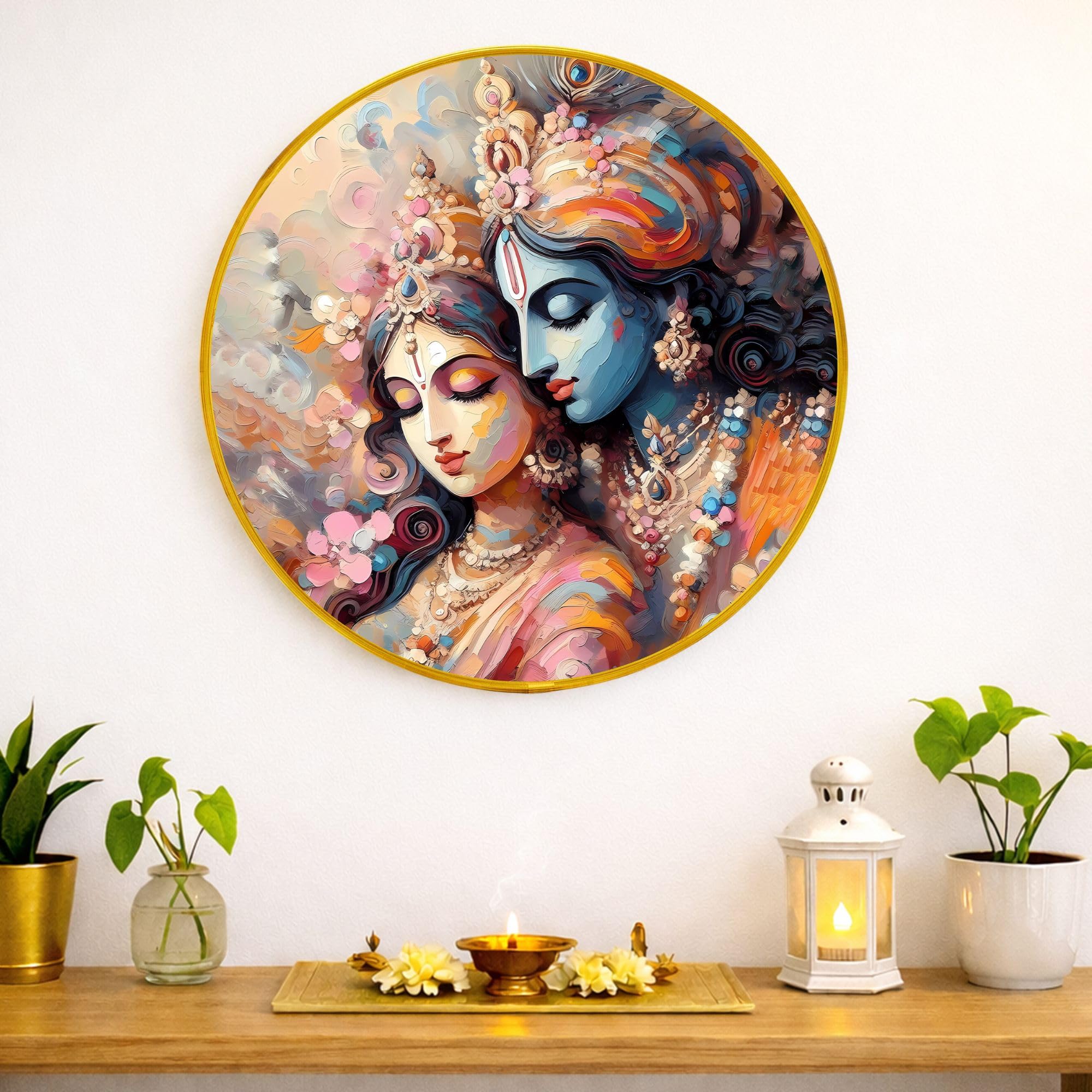 Golden Tree of Life Wall Art - Vastu Prosperity Decor -21