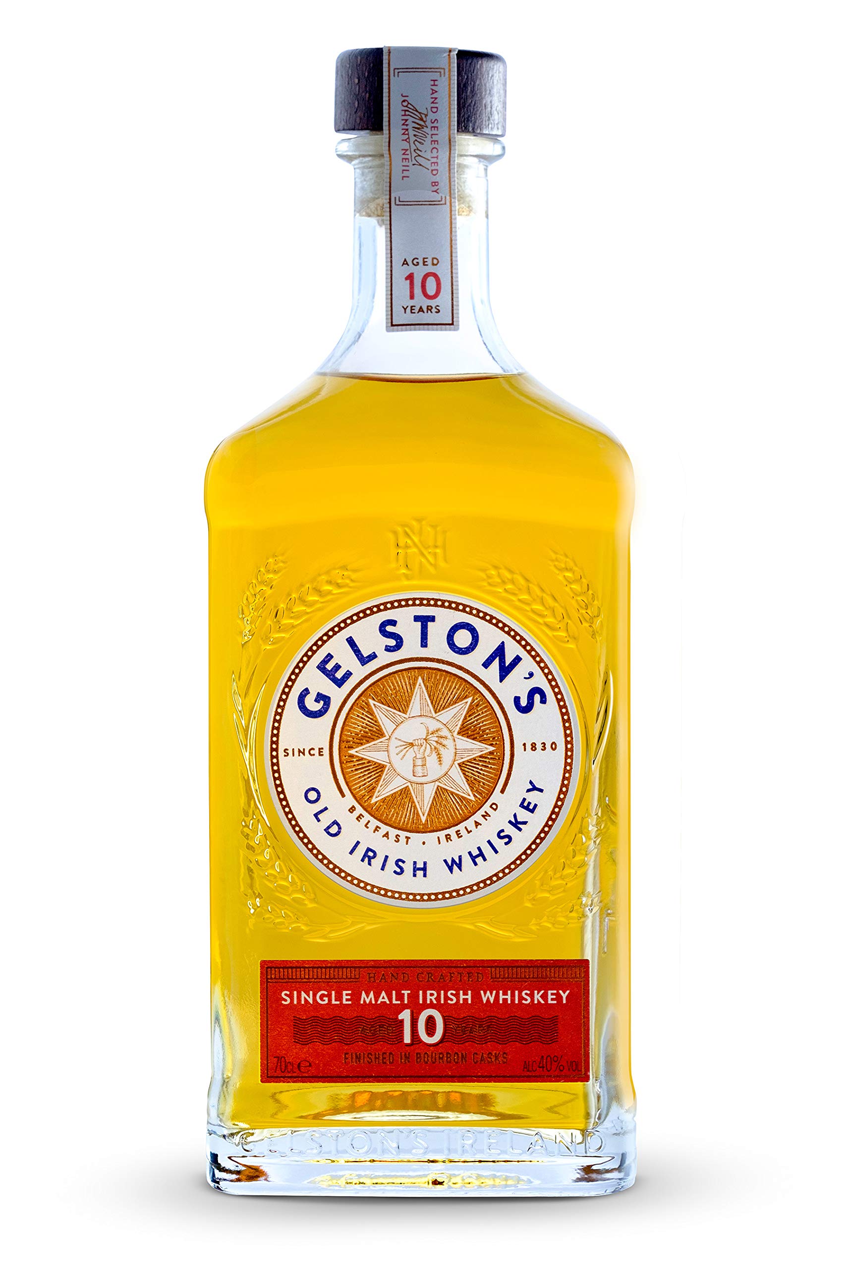 Gelstons 10 Year Old Single Malt Whiskey, 70cl