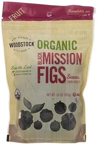Woodstock Farms Higos secos Black Mission, 10 onzas