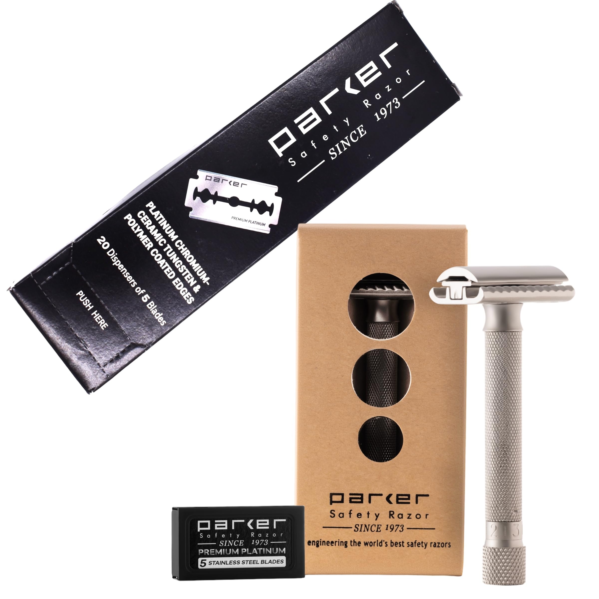 Amazon.com: The Parker Variant ADJUSTABLE Double Edge Safety Razor