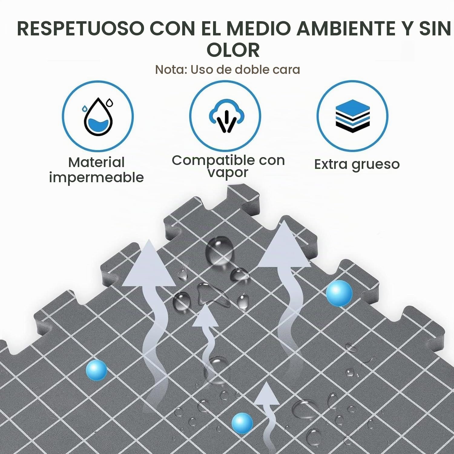 Juego de 9 alfombrillas de bloqueo,Almohadillas De Ganchillo Extra Gruesas,para tejer tablas de bloqueo extra gruesas con rejilla,100 Puntadas t,Para Proyectos De Ganchillo y Fieltro,Gris
