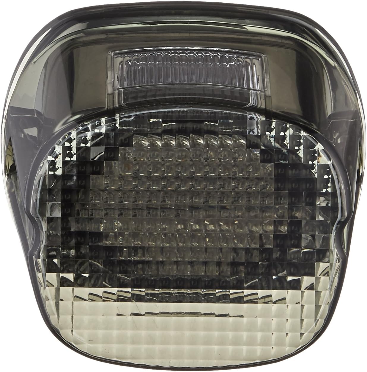 Custom DynamicsGEN2-LDW-S License Plate Light (Smoke LED Laydown Taillight With for 1999-2016 Harley-Davidson Models)