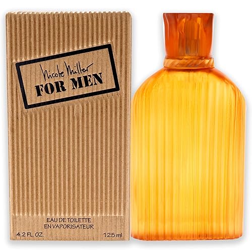 Nicole Miller Cologne EDT Spray para hombre 42 onzas naranja NI42M
