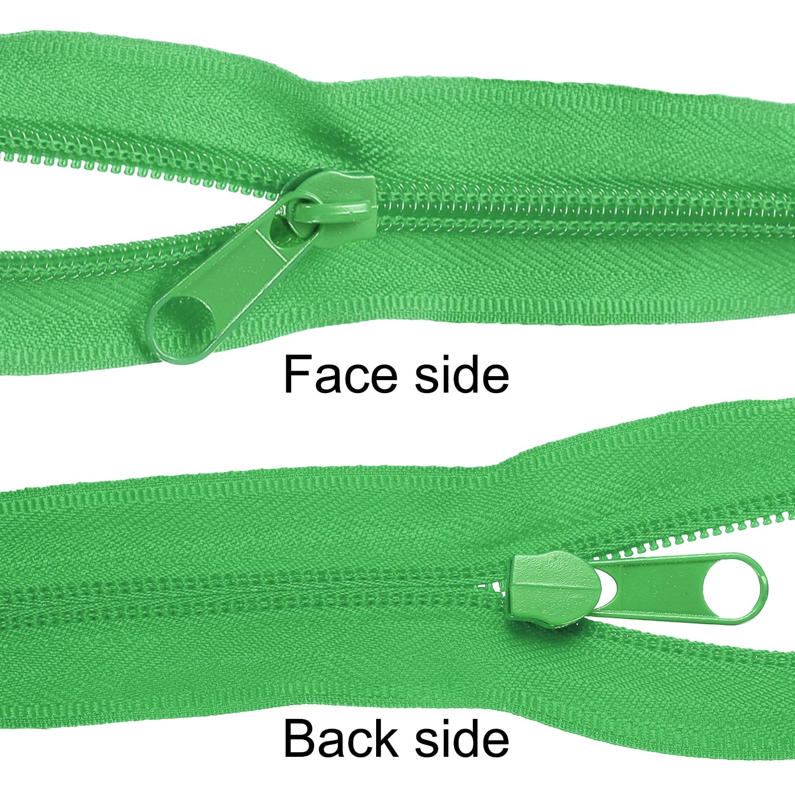 uxcell #5 10 Yards Nylon Coil Zippers - Image 4
