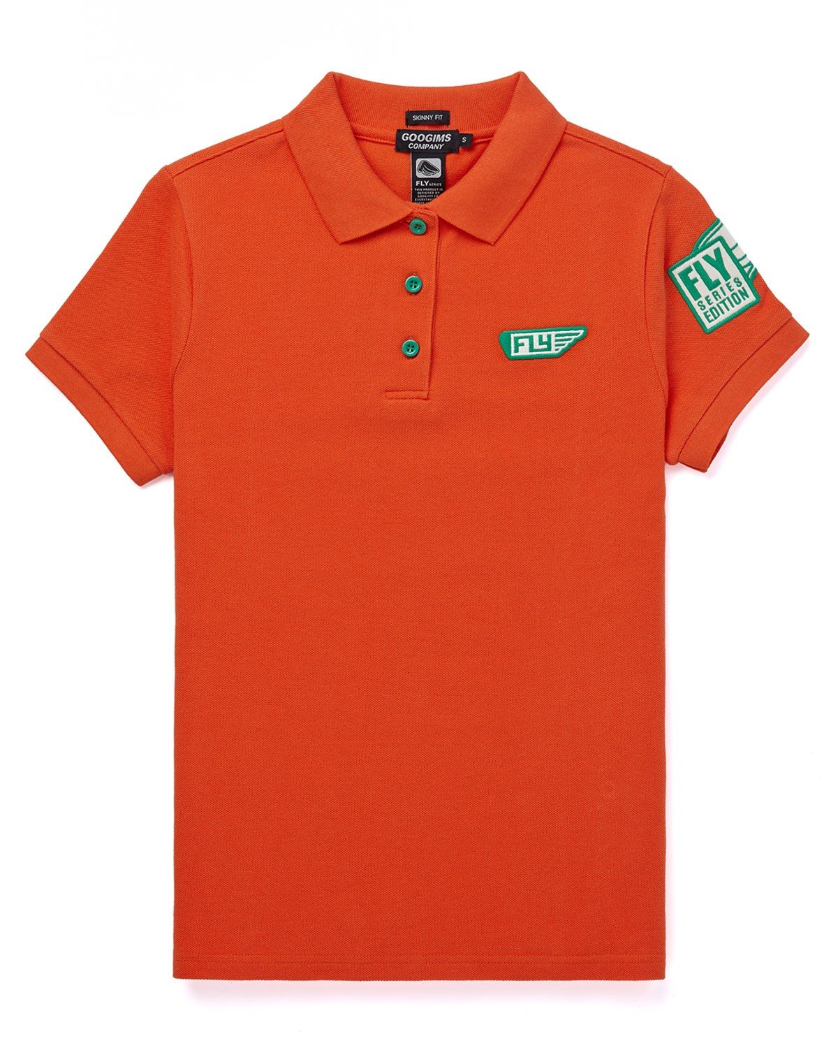 Googims Junior Girl's Fly Wing Short Sleeve Pique Shirt