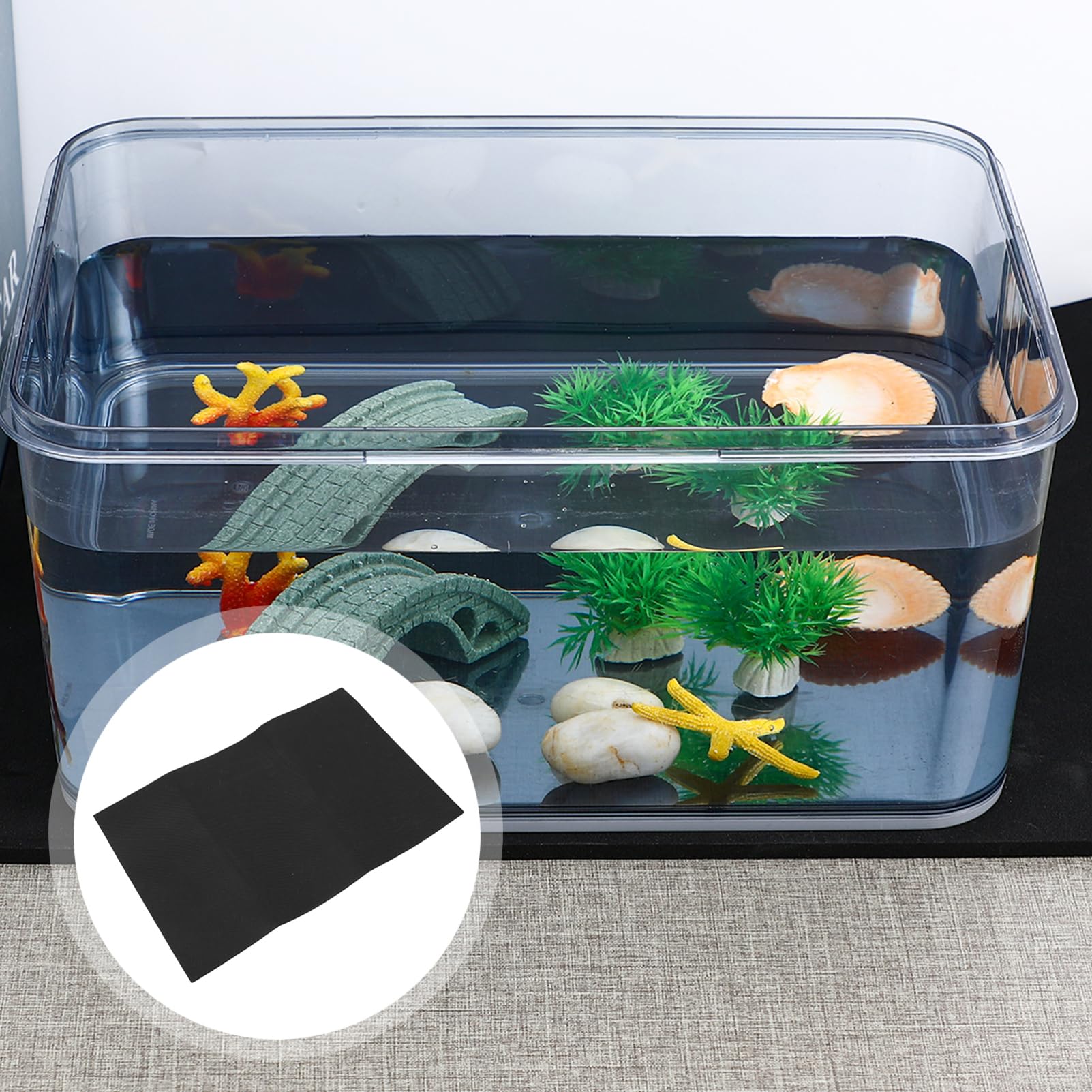 UPKOCH Tapis d'Aquarium Antidérapant 60 x 40 cm Anti-Vibrations