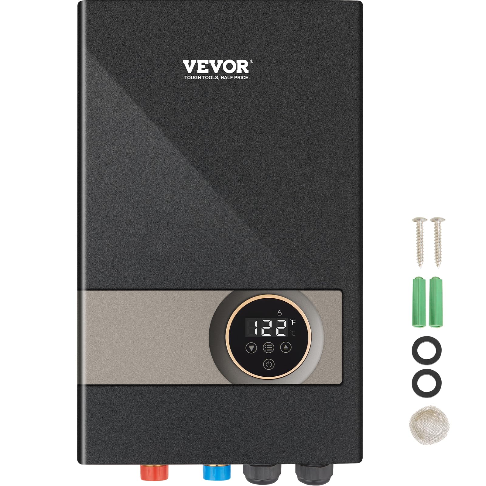 VEVOR Instant Water Heater, 18kw Electric Tankless Water Boiler, Digital  Temperature Display u0026 Easy Installation u0026 24-Hour Water Supply, For Kitchen  Bathroom Shower Mall Salon Shampoo ETL Listed - Amazon.com