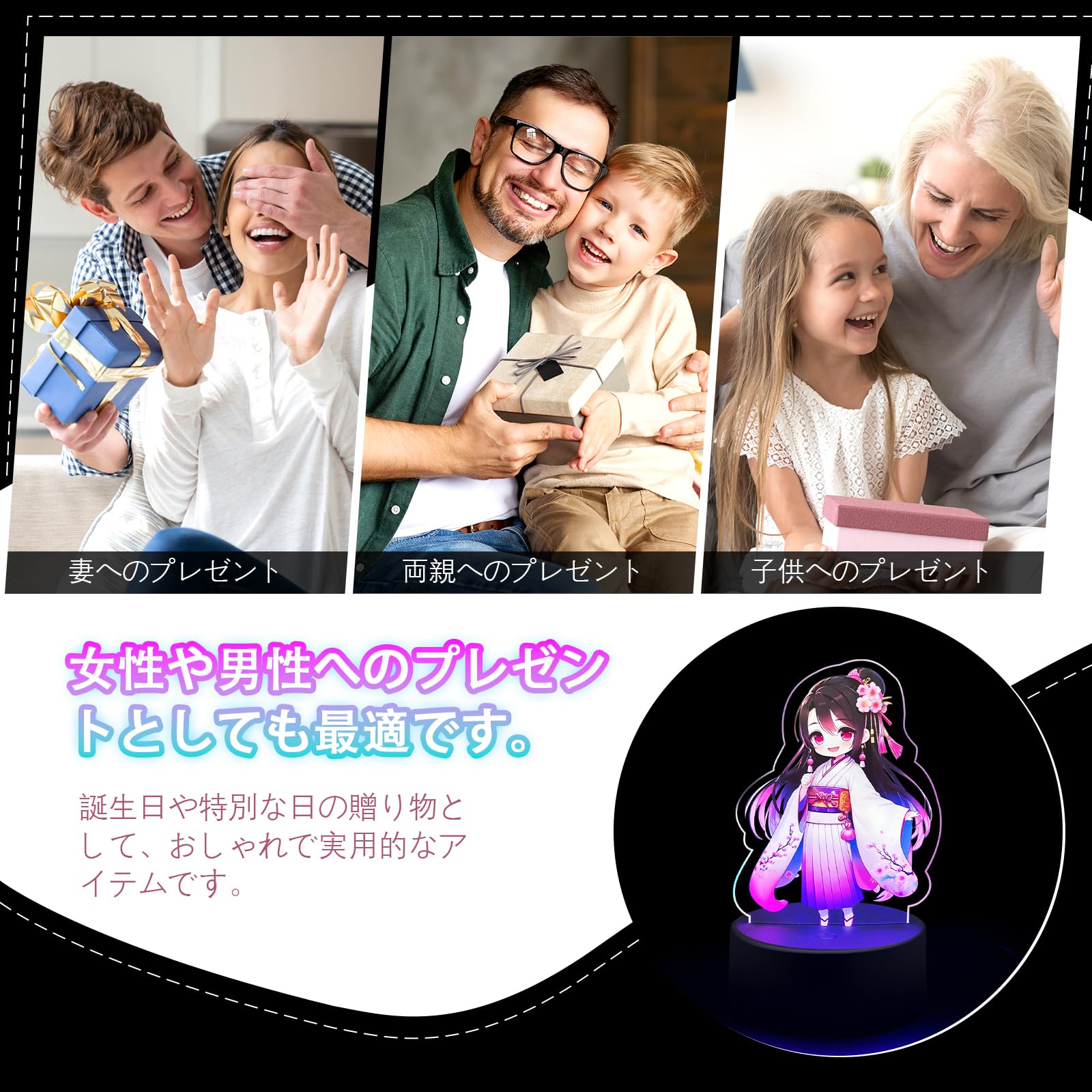 Amazon.co.jp : ナイトライト 痛アクリル板 【アニメ・萌えグッズ