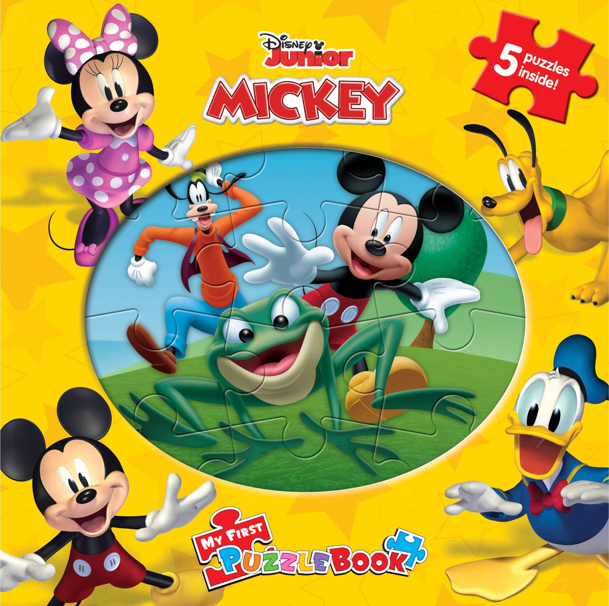 Mickey Mouse Clubhouse: My First Puzzle Book-