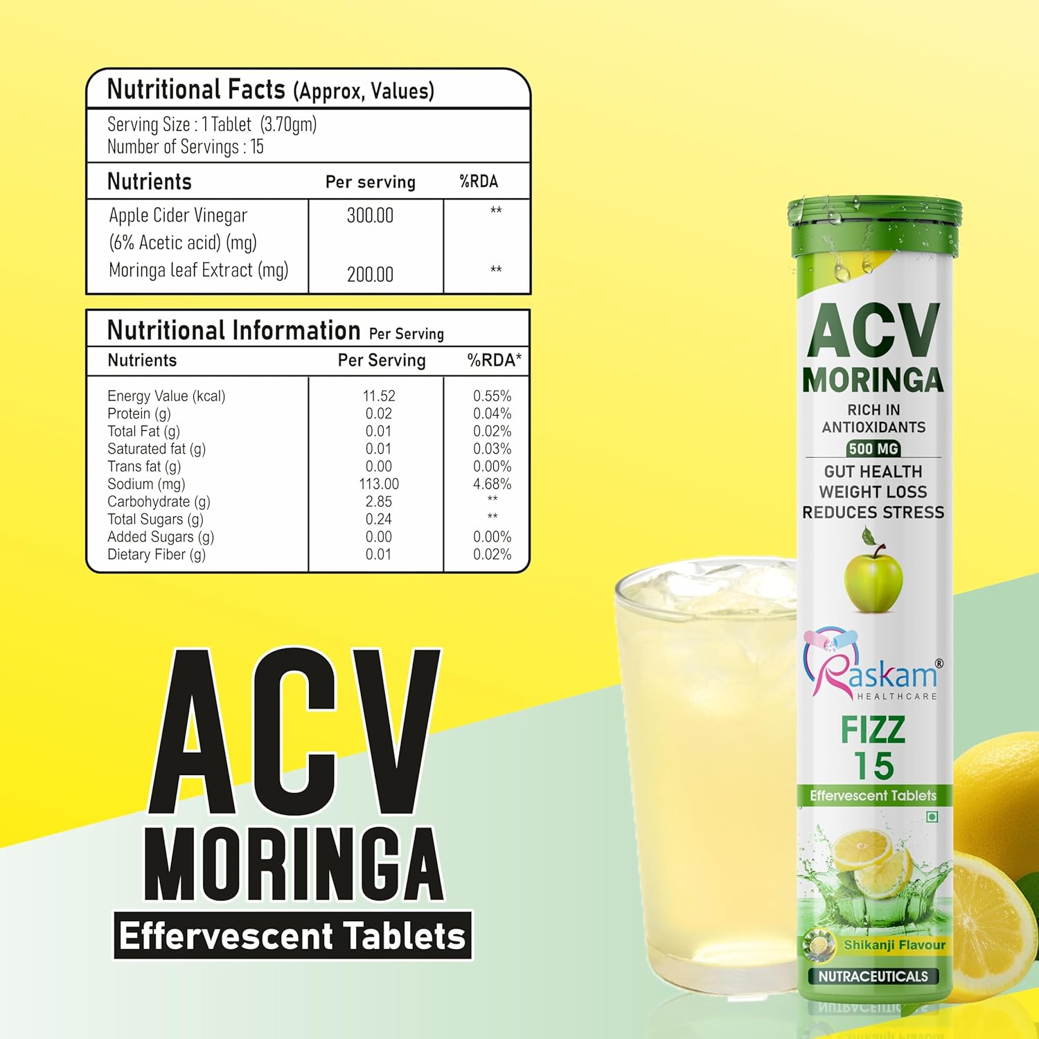 Buy Now Acv Moringa 15 Effervescent Tablets 500Mg Apple Cider Vinega... 5 Buy Now Acv Moringa 15 Effervescent Tablets 500Mg Apple Cider Vinega...