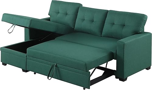 Miniatura 39 de Sofá modular de terciopelo con diván, sofá modular de 3 asientos en forma de L con brazos de almohada de terciopelo y cojines de respaldo y asiento