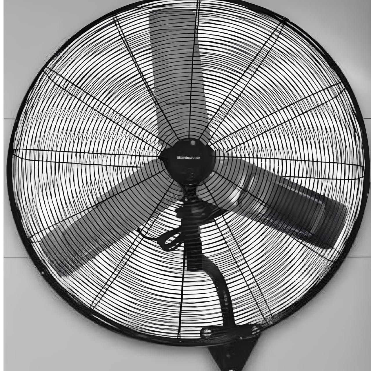 Generico Ventilatore Industriale Family MF 2675IND da Parete 75 cm 200W, Oscillante 85°, 3 Velocità, Pale in Alluminio, Alta Potenza per Officina Magazzino Capannone