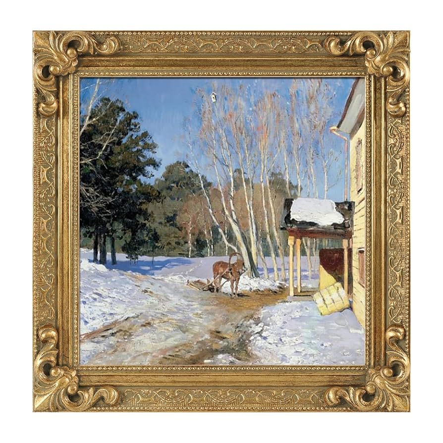 ゴールド油彩額縁 クラシックデザイン　43×50 ゴールド油彩額縁 クラシックデザイン 43×50