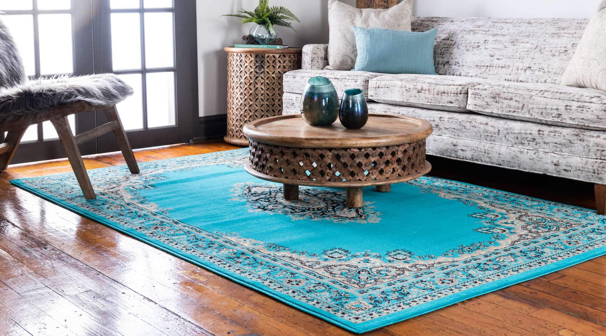 Amazon.com: Unique Loom Reza Collection Traditional Persian Style