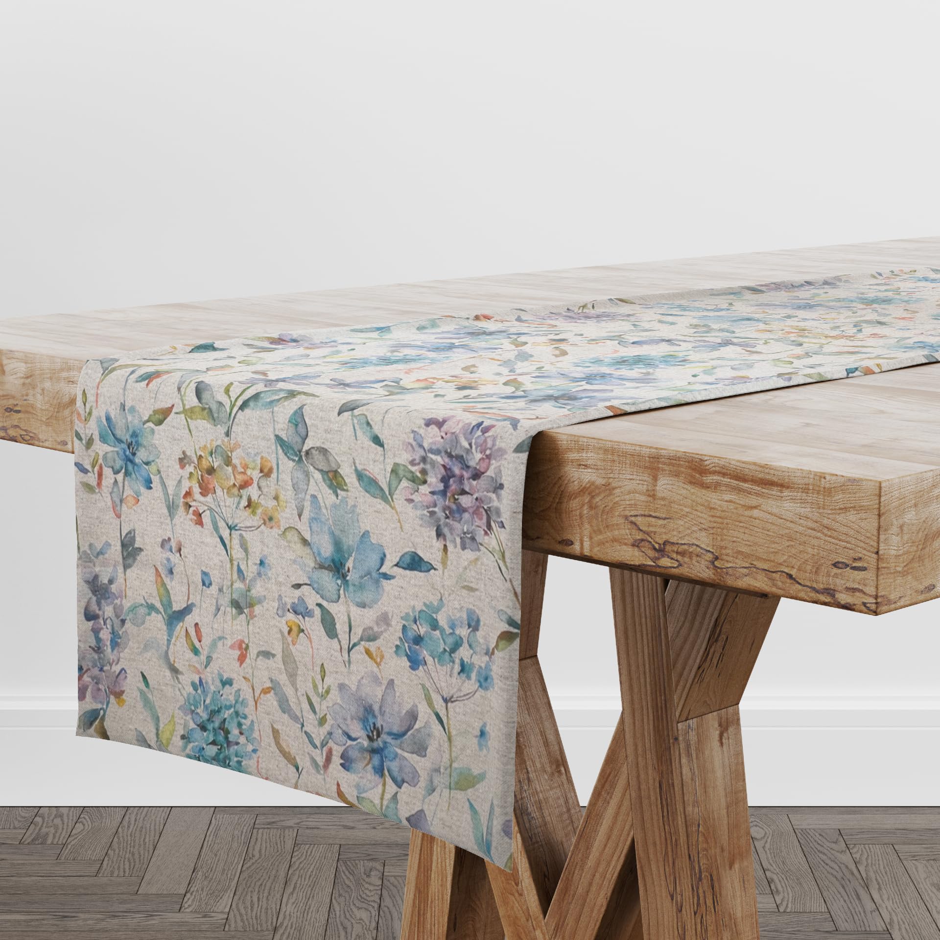 Harrison Cropper Giardino Fabric Table Runner (Peacock)