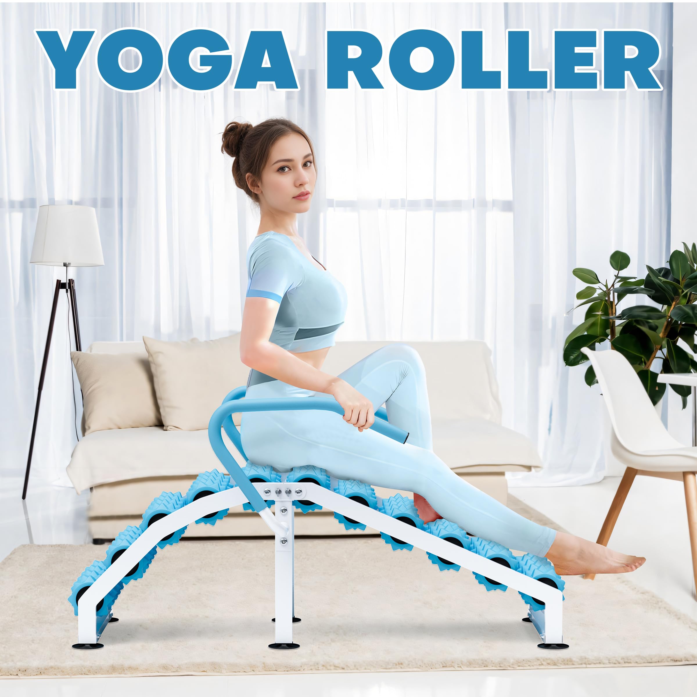 Rodillo de espuma, experimenta un alivio muscular específico con nuestro rodillo muscular, rodillo ideal para masaje muscular de tejido profundo y alivio del dolor de espalda superior, perfecto para