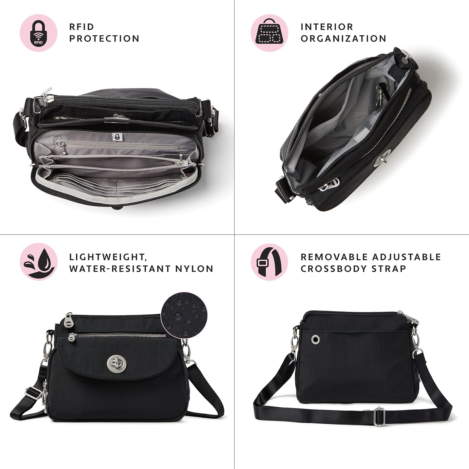 Vista 3 de Baggallini Calais - Bolsa