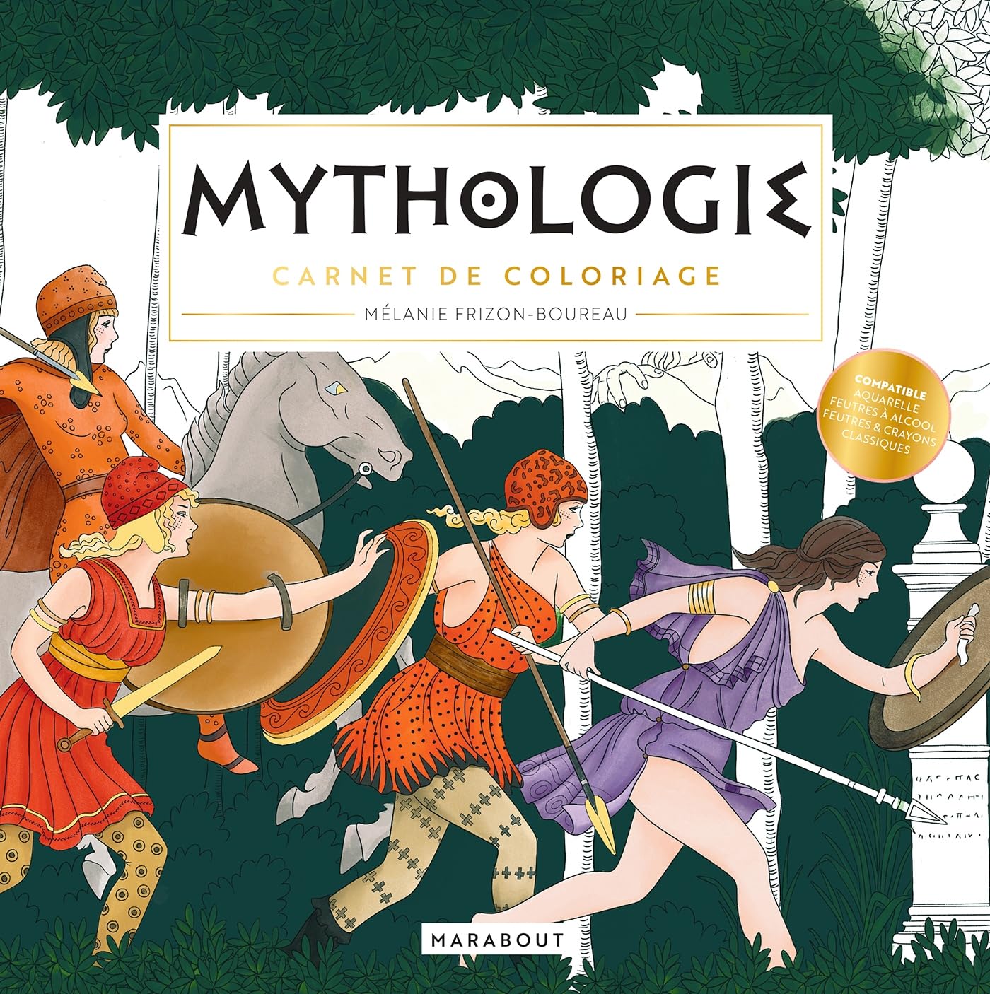 Mythologie: Carnet de coloriage: 31612