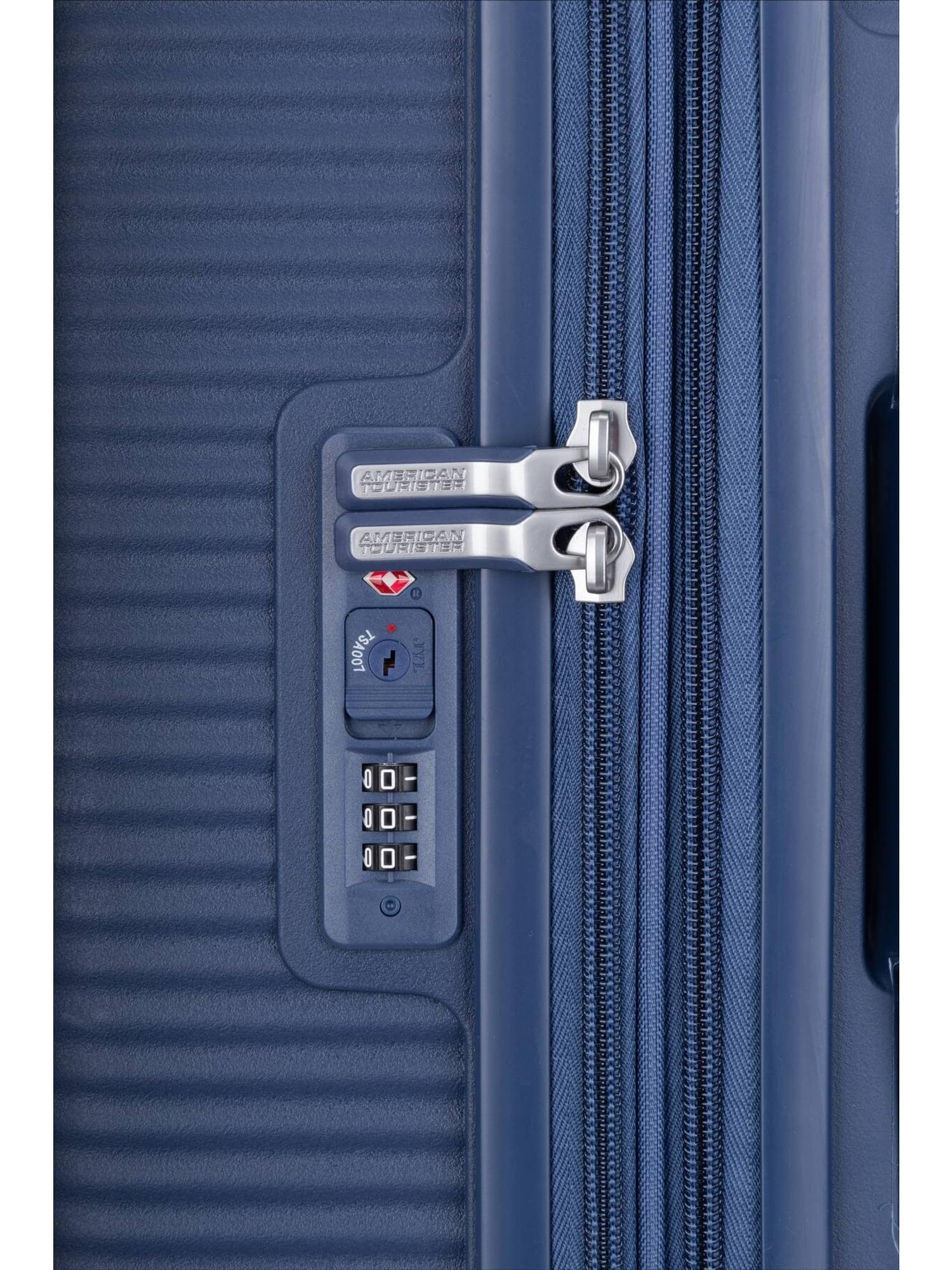 American Tourister Soundbox - Trolley L Espandibile Valigia, 77 cm, 97/110 L, Blu (Midnight Navy)