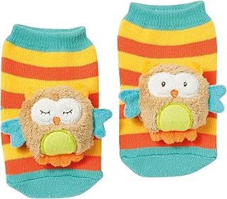 Fehn 091519 Rattle Socks Teddy Owl owl