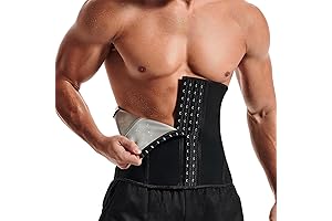 Sweat Waist Trainer for Men Tummy Control, Plus Size