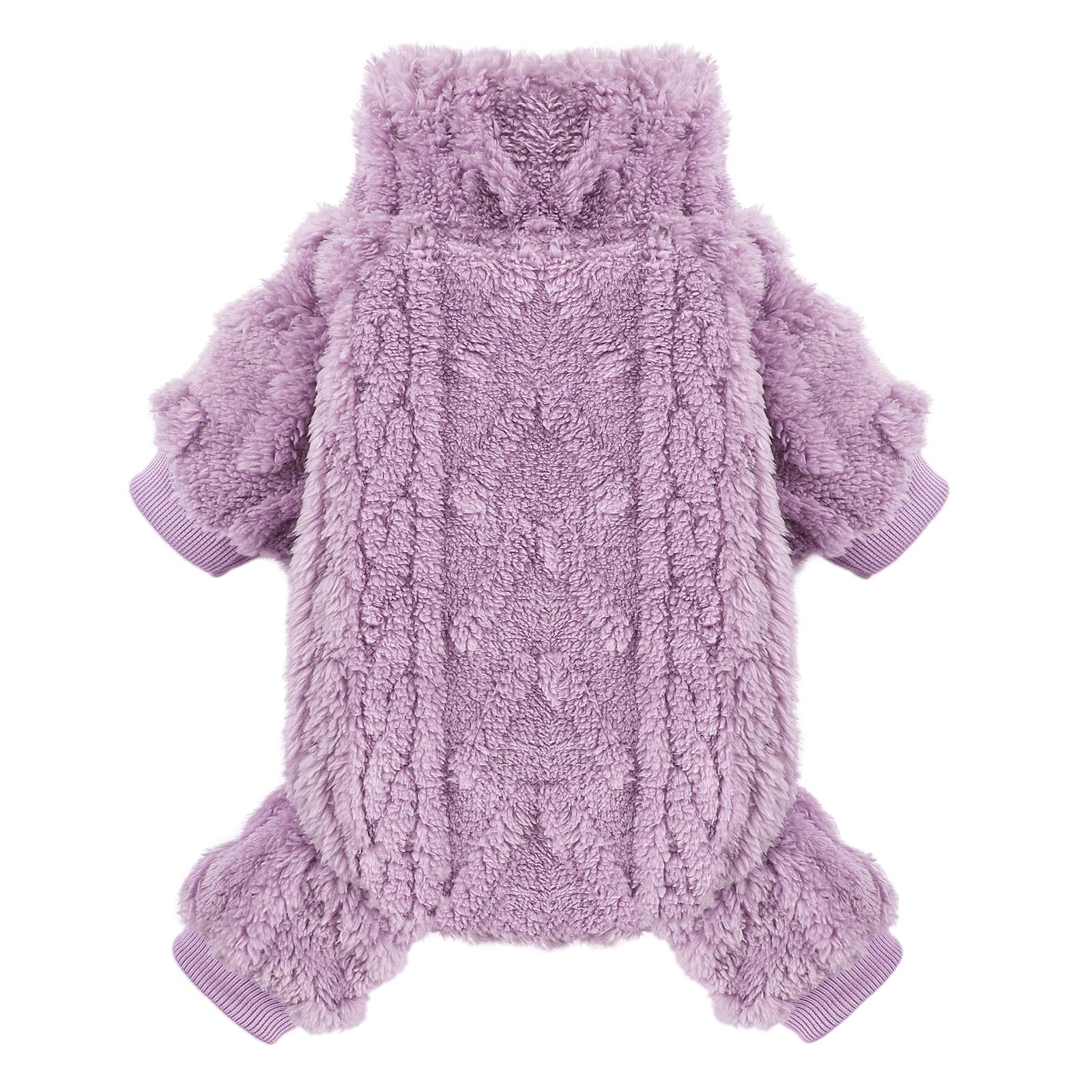 Dog Sweaters for Small Dogs Fleece Small Dog Pajamas Pet Clothes Cat Sweater Fall Winter Warm Puppy Clothes Boy Girl Doggie Outfits Jumpsuits for