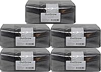 Out-Grow Pasteurized Manure-Based Mushroom Substrate - 25 lbs Ready-to-Use Bulk Bags for Healthy Cultivation