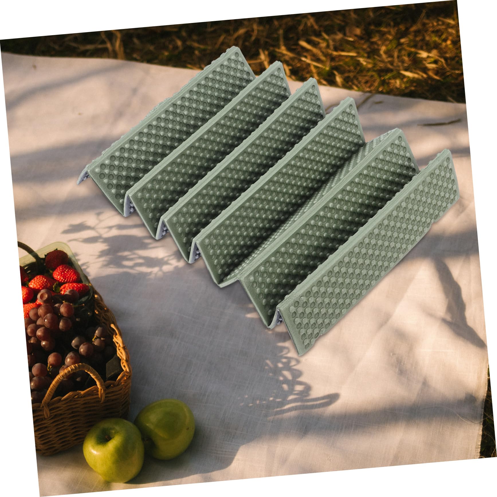 FOYTOKI Portable Picnic Sleeping Pad Anti-Slip Foam Camping Bed for Travel Camping