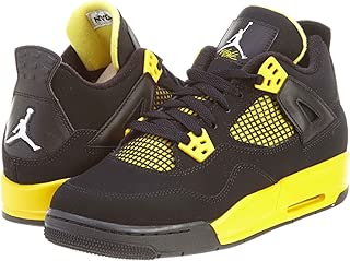 AIR JORDAN - エアジョーダン - AIR JORDAN 4 RETRO (GS) 'THUNDER' - 408452-008 (子供、ユニセックス)