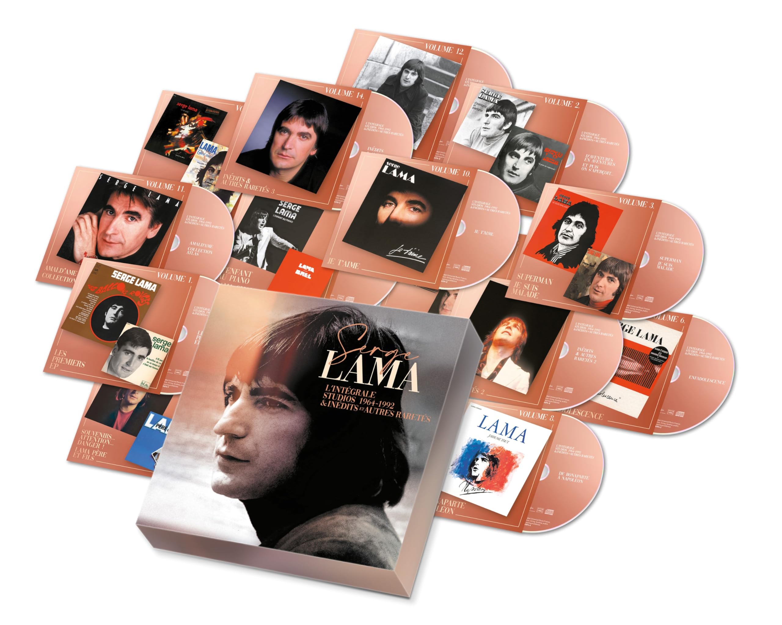 L'intégrale studios 1964 -1992 & inédits et autres raretés [Coffret 14CD]