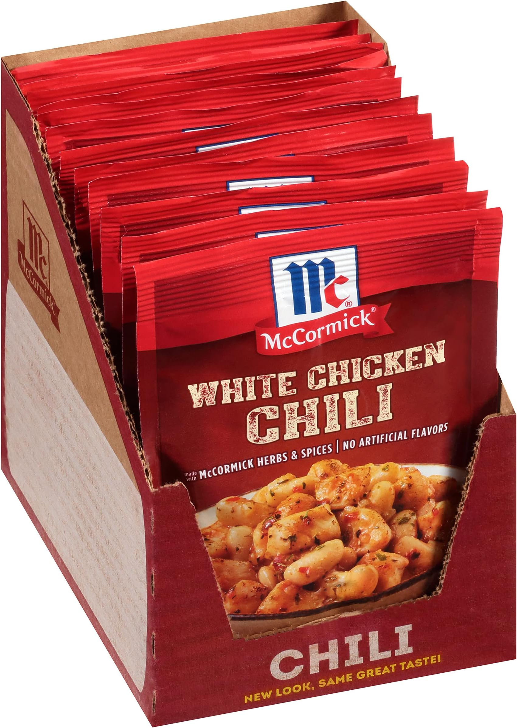 White Chicken Chili Seasoning Mix, 1.25 oz (Pack of 12)