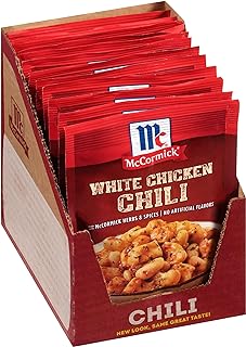 White Chicken Chili Seasoning Mix, 35.5 g (Pack of 12)