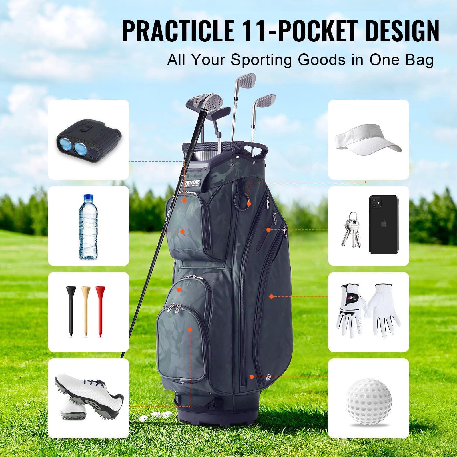 VEVOR Sac de Golf