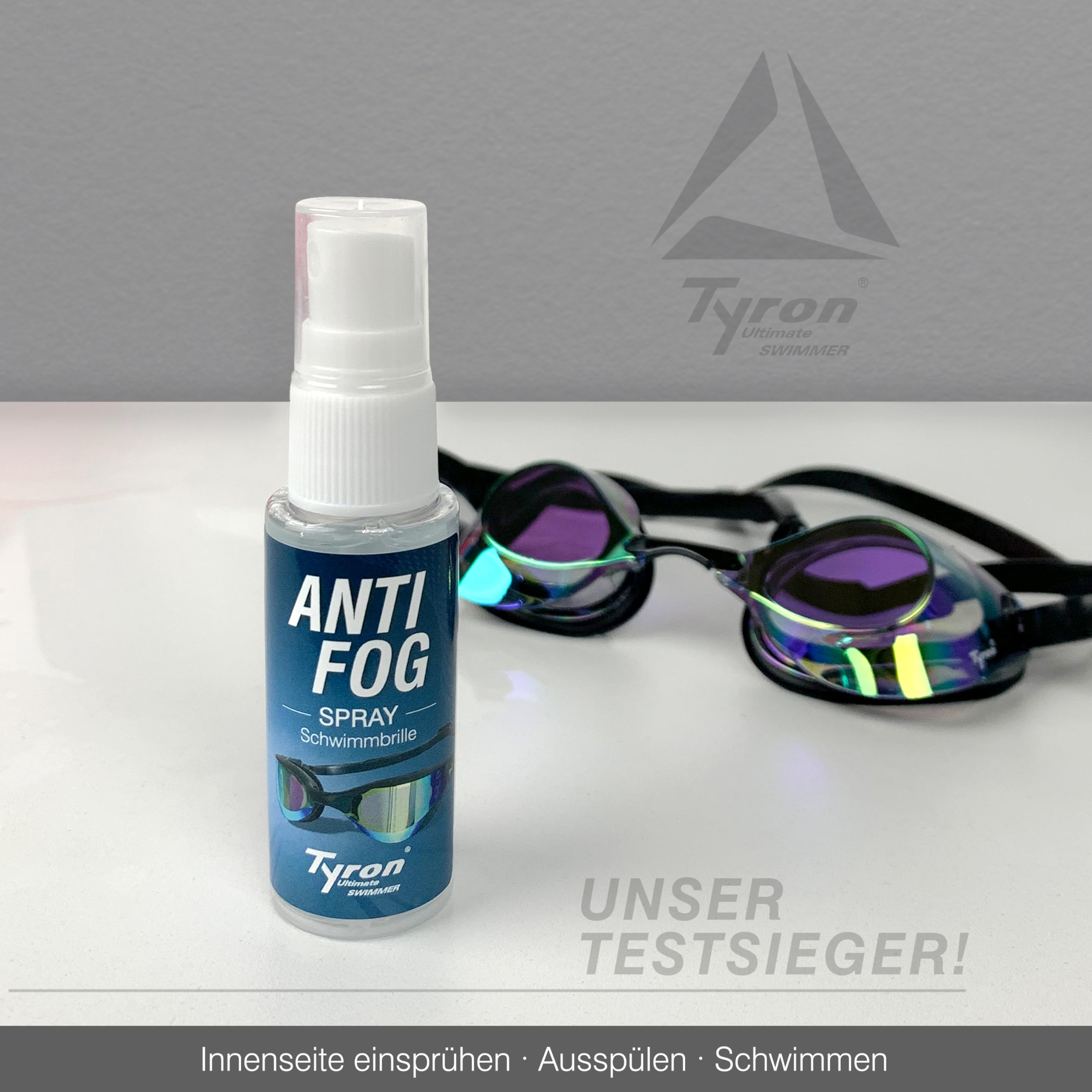 BAOSROY Anti-condens spray voor zwembrillen, 3 stuks Anti-condens spray voor duikbril 20 ml, Anti-condens spray, Anti-condens voor brillen beslagspray, Anti-condens spray zwembrillen, Anti-condens