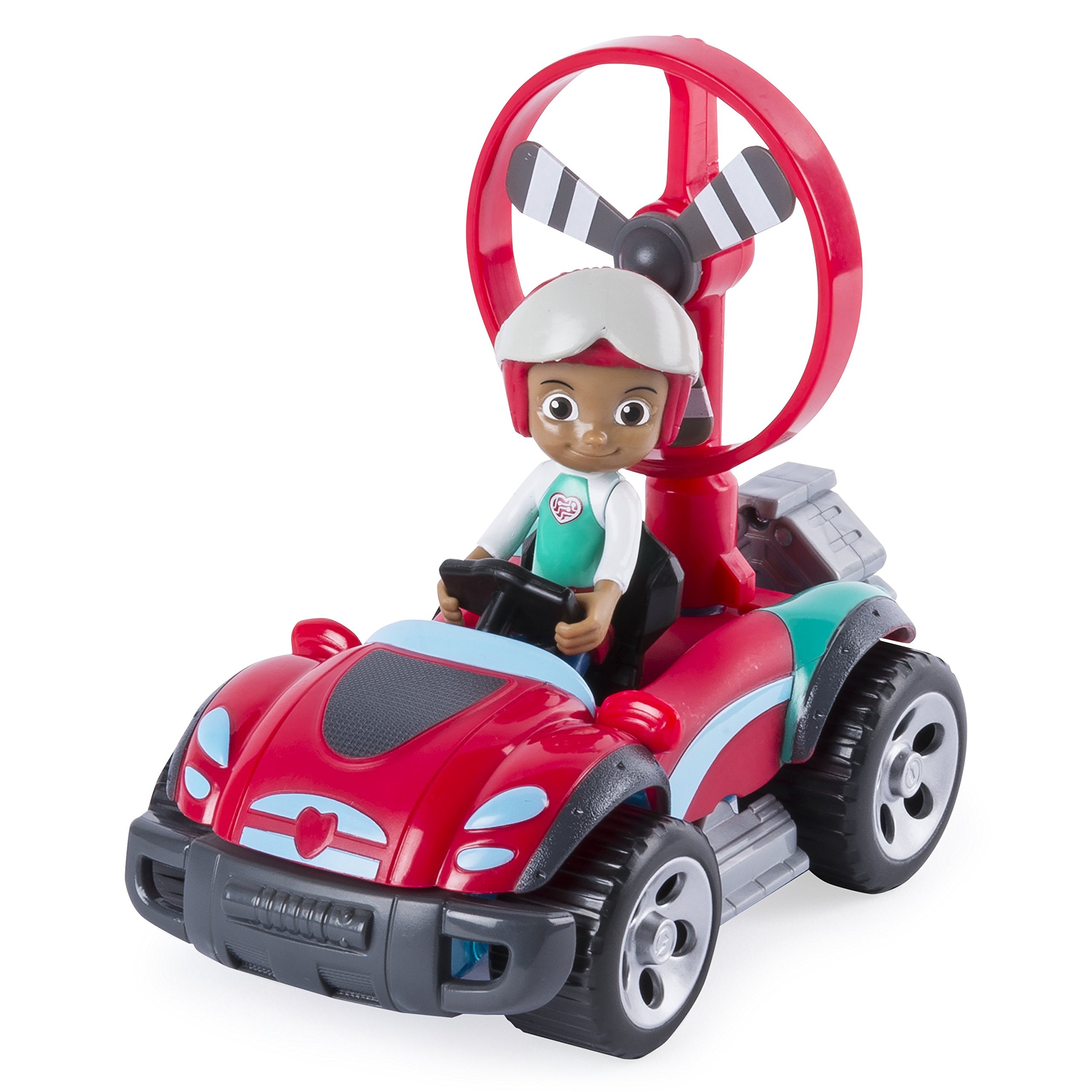 Rusty Rivets Set Veicolo Con Personaggino – Gioco Da Costruzione Con Trapano O Elica, 14 Pezzi, Per Bambini Dai 4 Anni