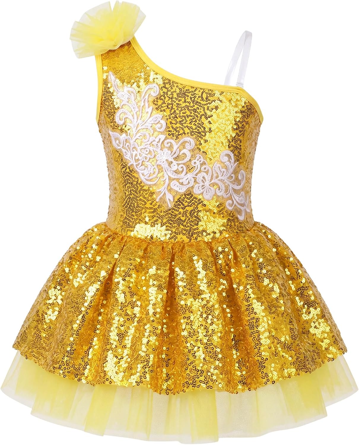Girls Lace Princess Dress Toddler Elegant Ruffle Tulle Gown Kids Formal Wedding Flower Girl Birthday Party Dresses