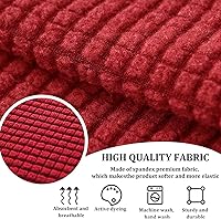 Vista 5 de Fundas para reposabrazos de sofá, fundas para reposabrazos con bolsillo, protector elástico para reposabrazos de sofá, fundas extraíbles