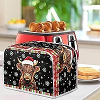 Vista 78 de Marbling Butterfly Print 2 Slice Toaster Dust Cover, Kitchen Small Appliance, Anti Dust and Fingerprint Bread Machine Cover