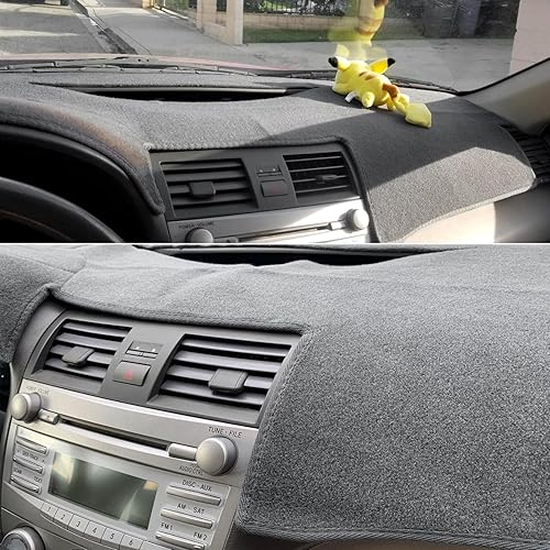 Miniatura 2 de Cubierta de tablero para Toyota Camry accesorios 2007 2008 2009 2010 2011 ajuste personalizado cubierta de tablero (gris oscuro)