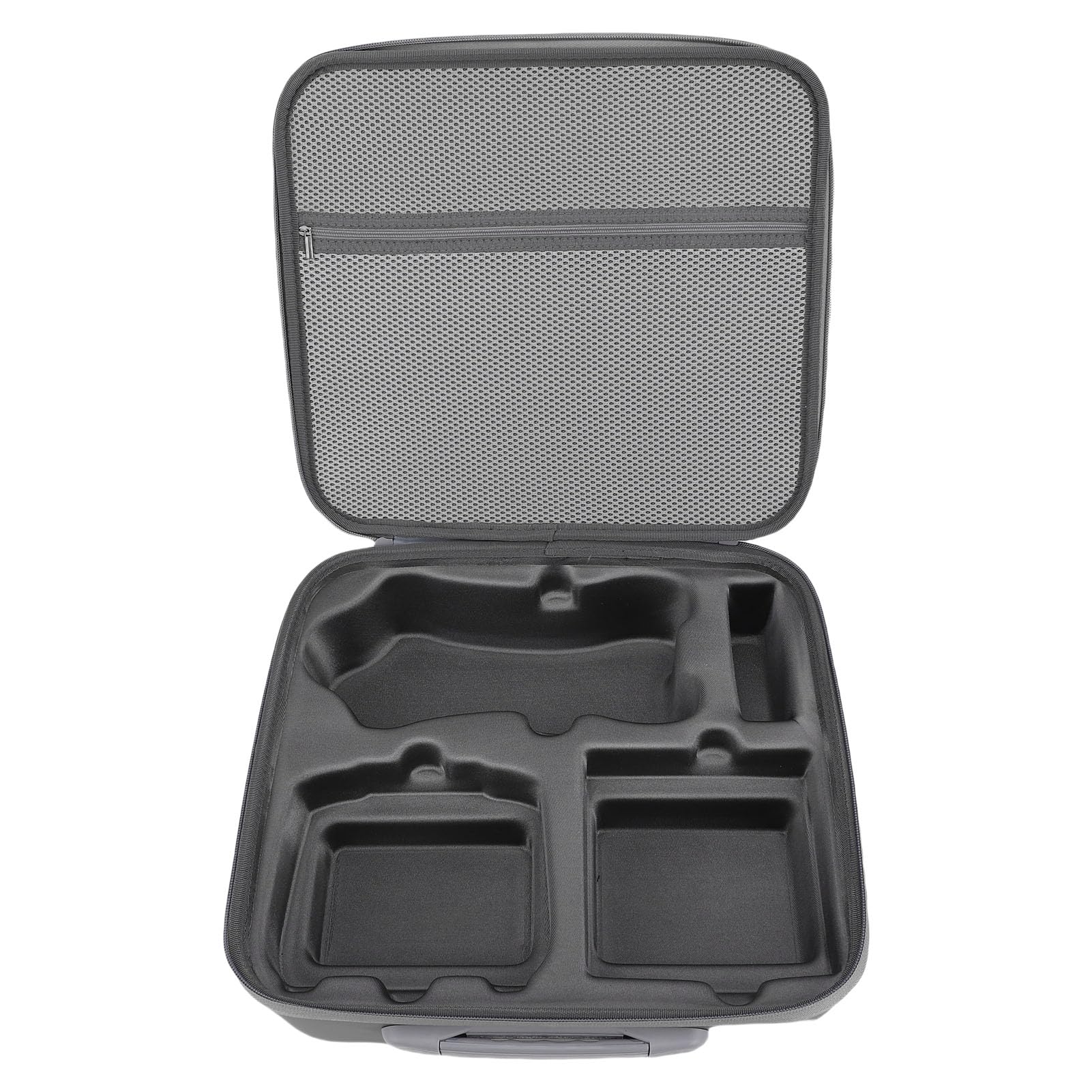 CHICIRIS Estuche de Transporte, Material de PU, Bolsa de Almacenamiento para Drones Que Absorbe los Golpes para Control Remoto 4 Pro con Bolsillos Protectores de Malla para Viajeros