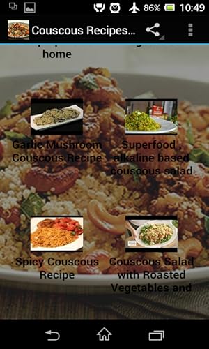 Couscous Recipes Videos Vol 1