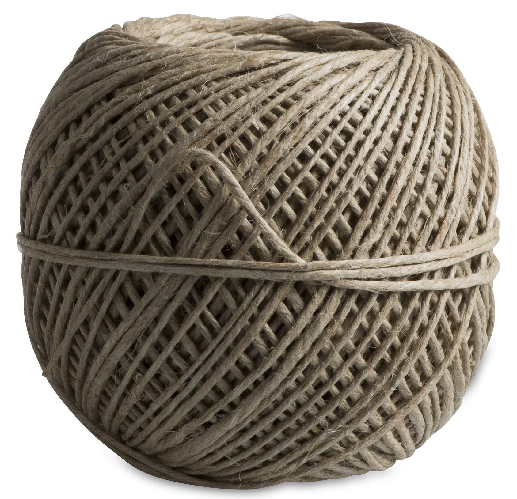 Windhager Cuerda de jardín de Lino, Cuerda de Yute, Cuerda de Yute, Cuerda Decorativa, Producto Natural Puro, 80 m x 1,5 mm, 06105