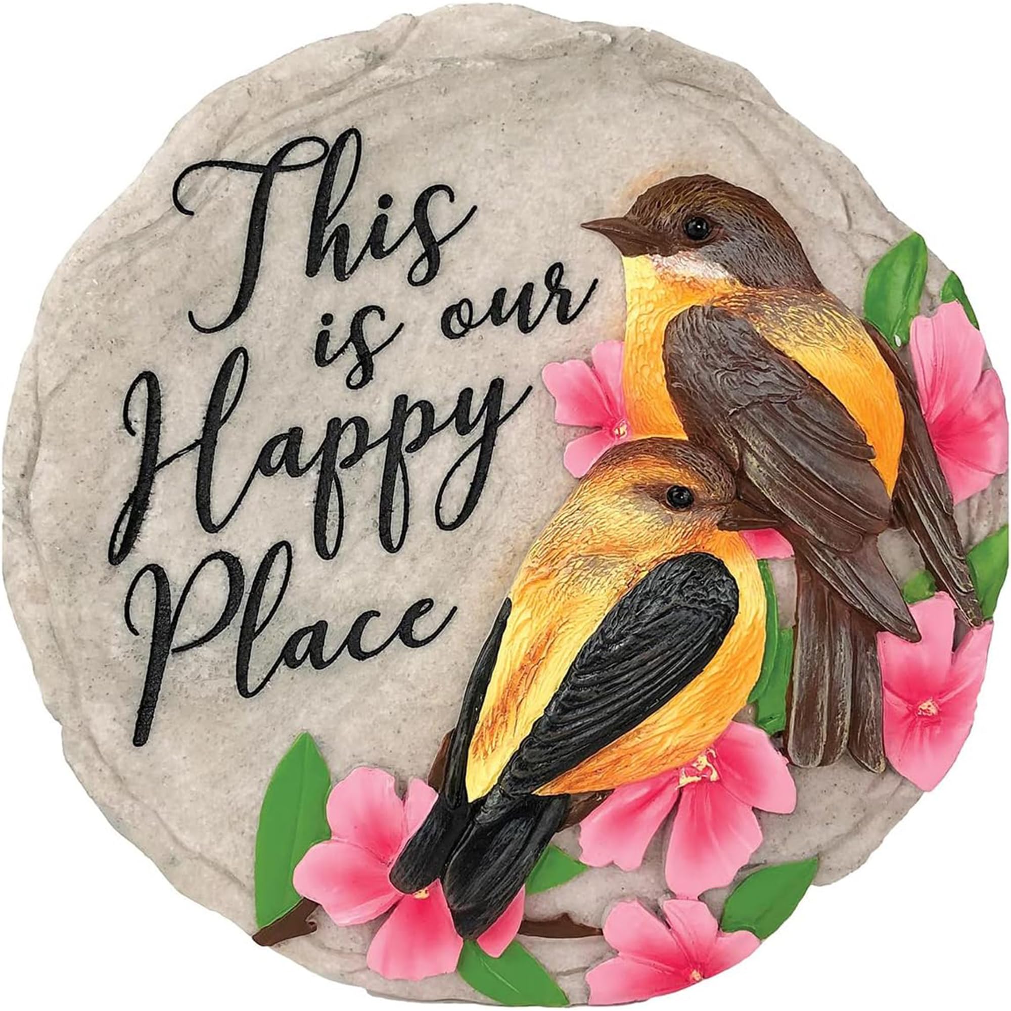 Spoontiques - Decoración de jardín - No Place Like Home Stepping Stone - Piedra decorativa para jardín