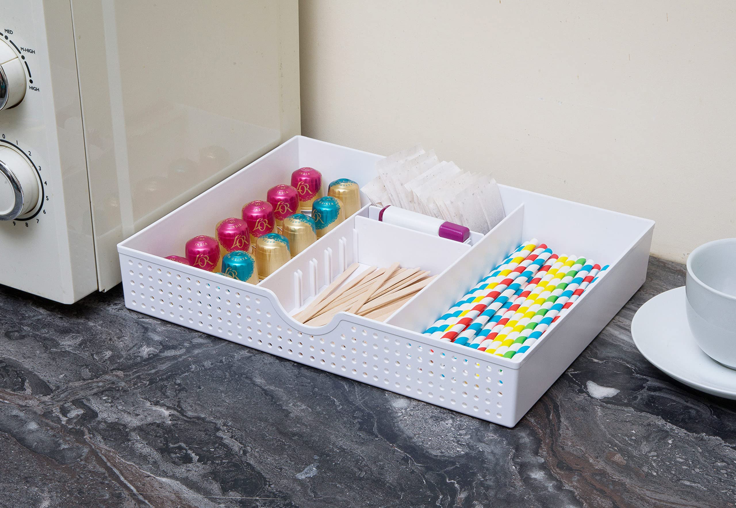 Amtidodesk Drawer Organiser Tray For Office Stationary Supplies And ...