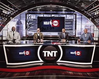 Ernie Johnson Jr autographed signed TNT Inside the NBA Host