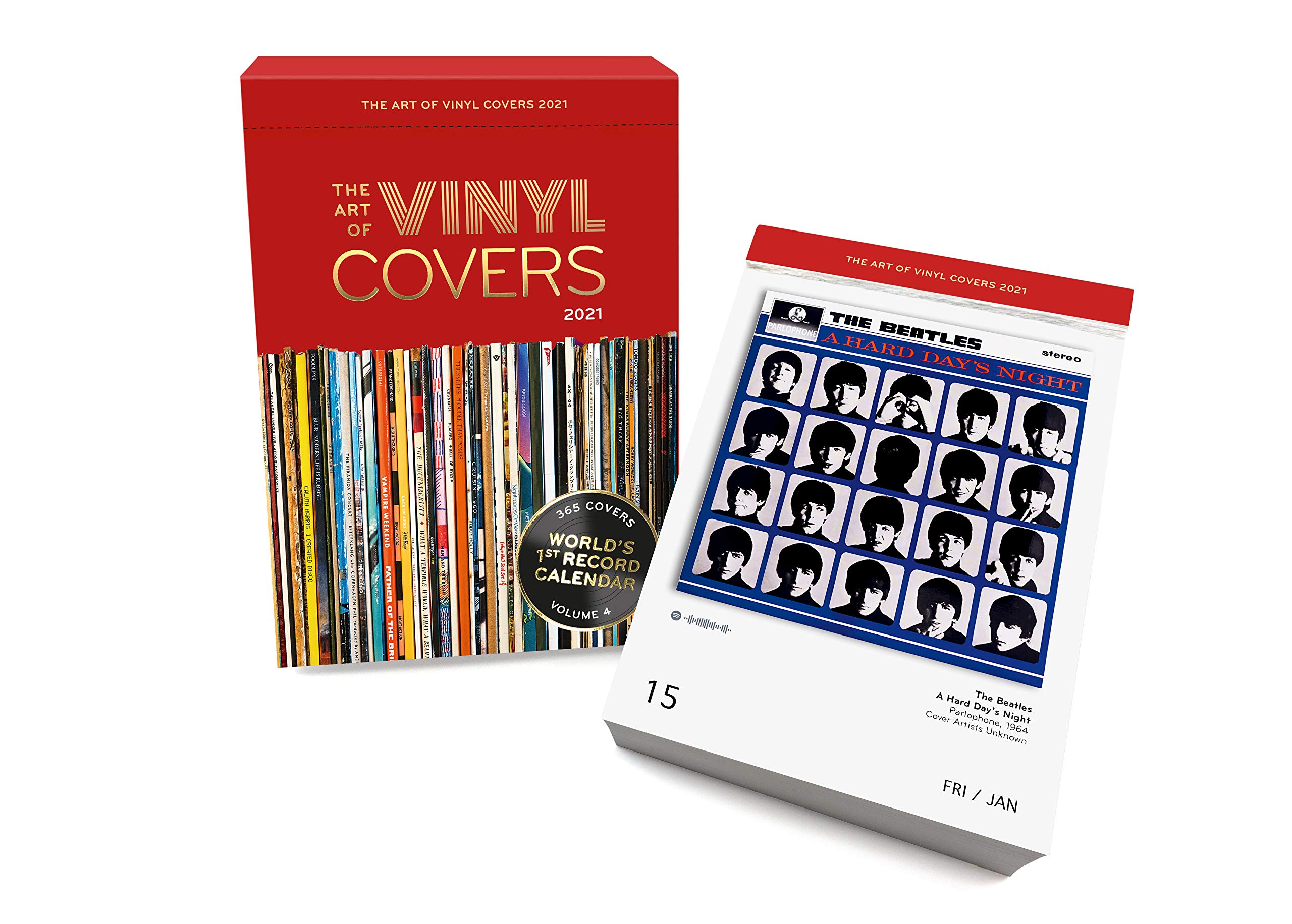 The Art of Vinyl Covers 2021: Every day a unique cover – World’s 1st Record Calendar