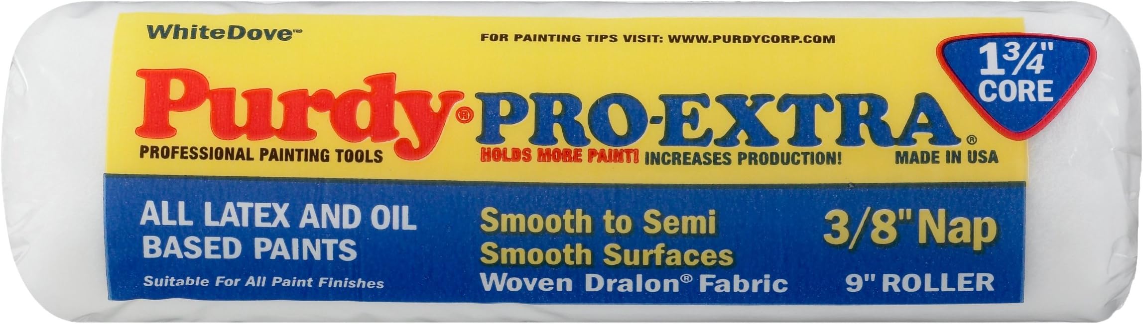 671092 9X.38 9 in. X .38 in. Pro-Extra White Dove Cover