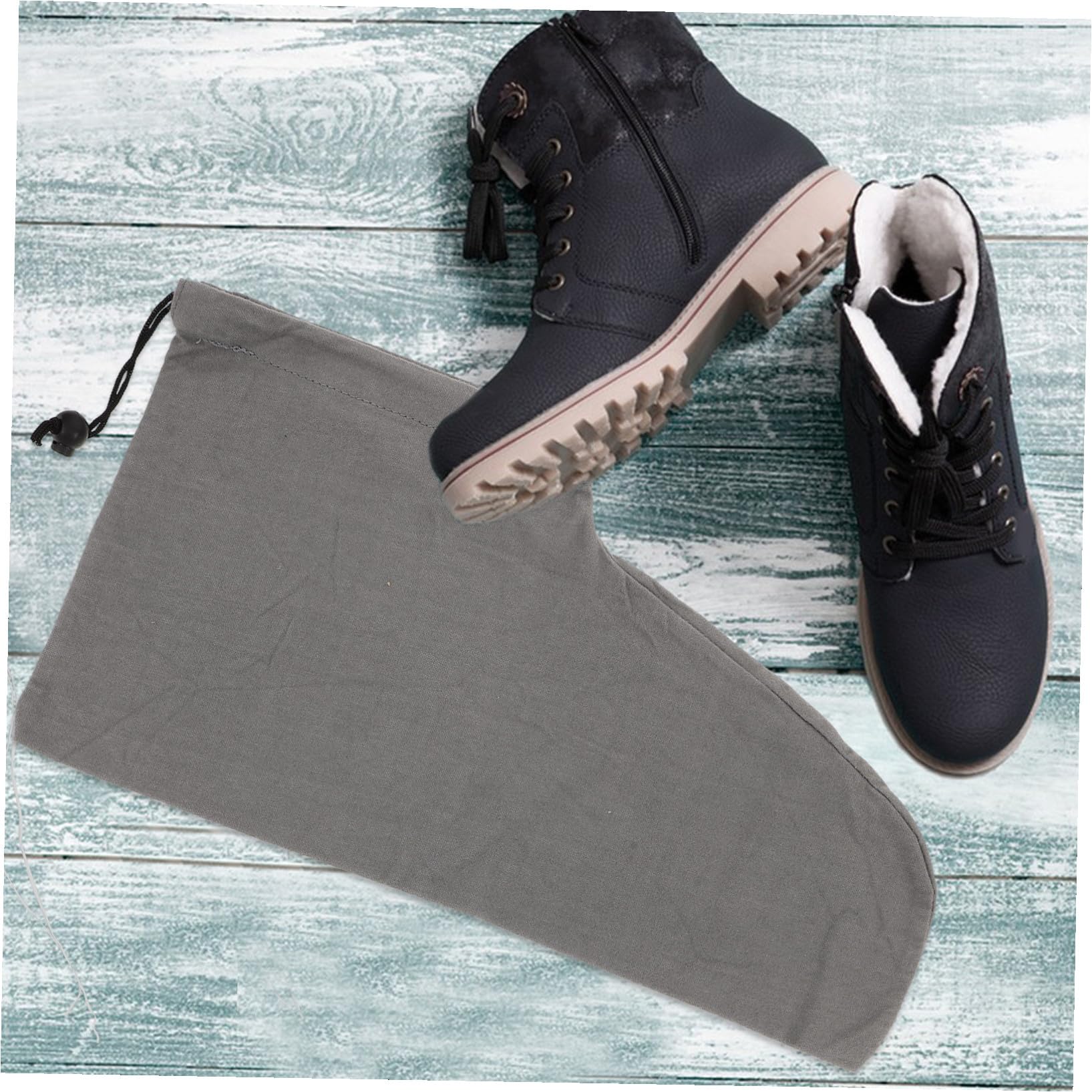 YARNOW 6pezzi Sacchetti Per Scarpe Da Viaggio Coulisse Borse Portaoggetti in Cotone Riutilizzabili Per Trasporto Di Calzature Organizer Da Viaggio Compatti Per Uomini e Donne